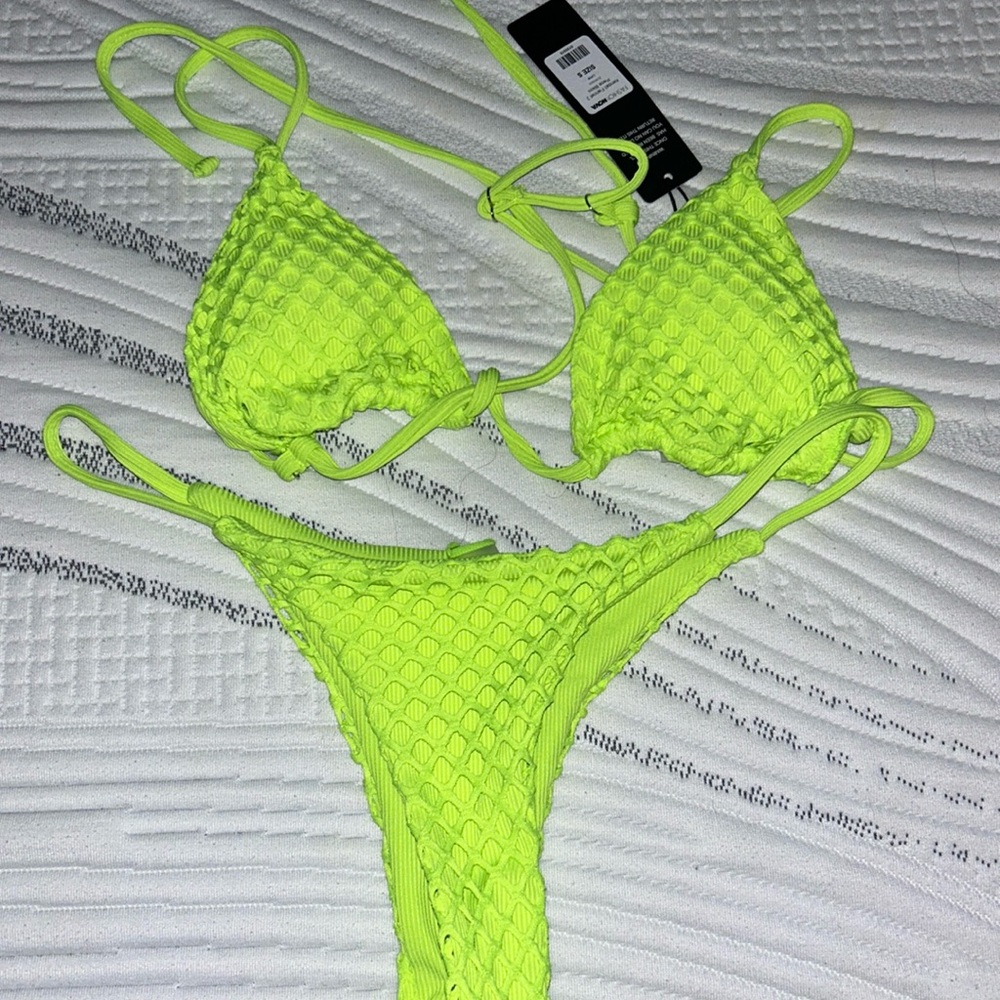 Neon bikini set